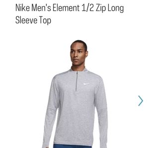 BNWT Nike Men's Element 1/2 Zip Long Sleeve Mens Medium